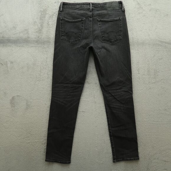 American Eagle Jeans Mens Size 32x32 (32x31 Real) Gray Slim Fit Stretch Denim - Picture 10 of 16